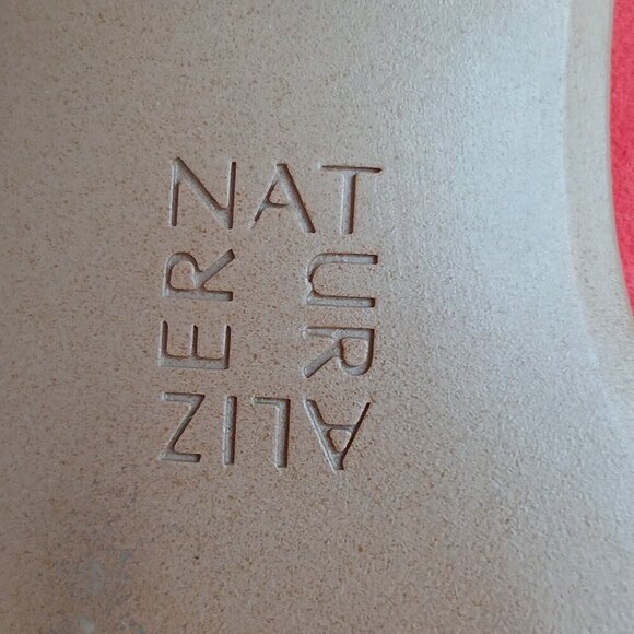 Naturalizer 'Cody' Red Suede Square Toe Ballet Flats Sz 6.5W - Picture 5 of 9